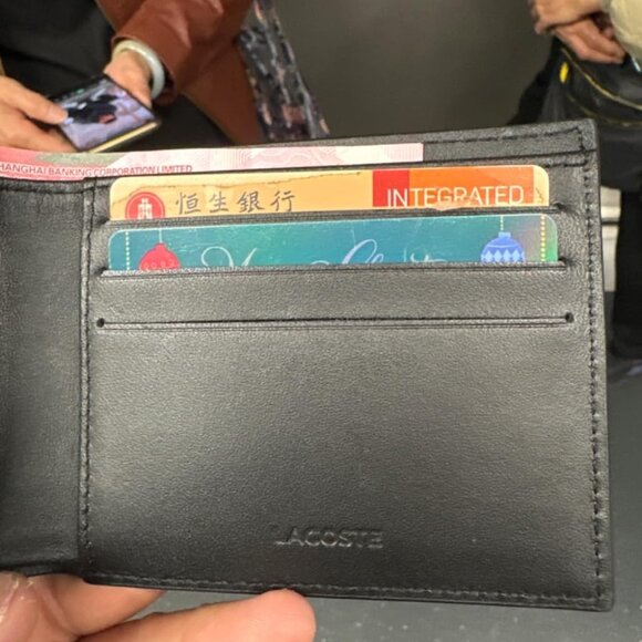 Lacoste NH1115FG000 Men's Fitzgerald Small Billfold Wallet Wallet - Picture 7 of 16